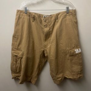 Bape Cargo Shorts Beige